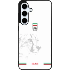 Coque Samsung Galaxy S24 FE - Silicone rigide noir Maillot de football Iran 2026 personnalisable