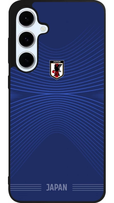 Samsung Galaxy S24 FE Case Hülle - Silikon schwarz Japan 2026 personalisierbares Fussballtrikot