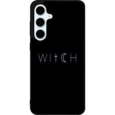 Samsung Galaxy S24 FE Case Hülle - Silikon schwarz Halloween 22 witch word