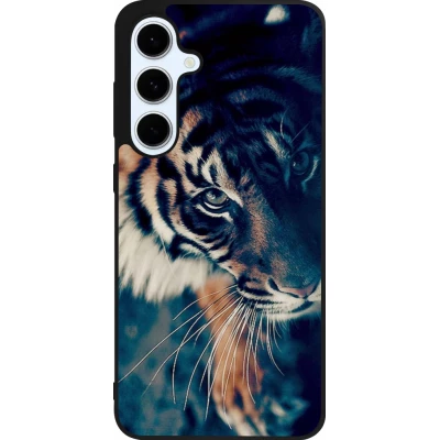 Coque Samsung Galaxy S24 FE - Silicone rigide noir Incredible Lion