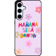 Samsung Galaxy S24 FE Case Hülle - Silikon schwarz Karol G Manana sera bonito