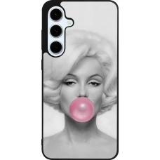 Samsung Galaxy S24 FE Case Hülle - Silikon schwarz Marilyn Bubble