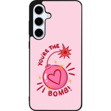 Coque Samsung Galaxy S24 FE - Silicone rigide noir Saint Valentines Day 26 You are the bomb