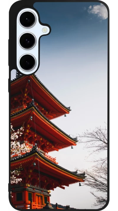 Samsung Galaxy S24 FE Case Hülle - Silikon schwarz Spring 23 Japan
