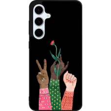 Samsung Galaxy S24 FE Case Hülle - Silikon schwarz Womens day 2026 2