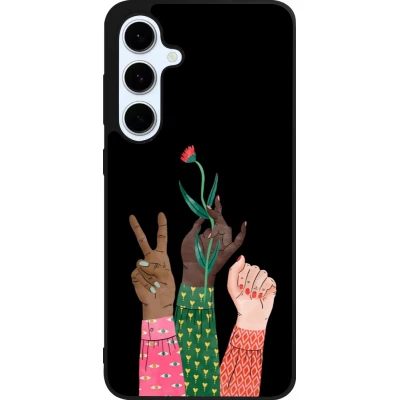 Samsung Galaxy S24 FE Case Hülle - Silikon schwarz Womens day 2026 2