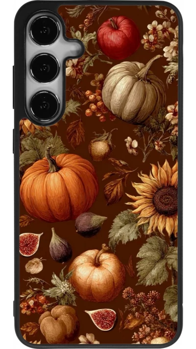Coque Samsung Galaxy S24+ - Silicone rigide noir Autumn 26 Autumn still life