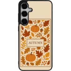 Coque Samsung Galaxy S24+ - Silicone rigide noir Autumn 26 Hello autumn