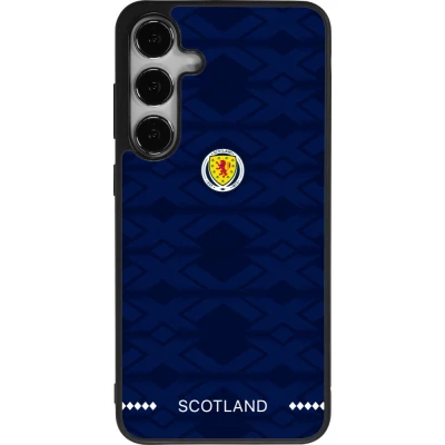 Samsung Galaxy S24+ Case Hülle - Silikon schwarz Schottland 2026 personalisierbares Fussballtrikot