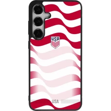Samsung Galaxy S24+ Case Hülle - Silikon schwarz Vereinigten Staaten 2026 personalisierbares Fussballtrikot