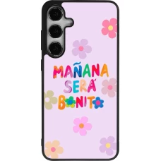 Samsung Galaxy S24+ Case Hülle - Silikon schwarz Karol G Manana sera bonito
