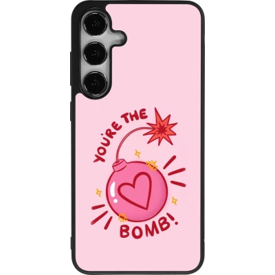 Samsung Galaxy S24+ Case Hülle - Silikon schwarz Saint Valentines Day 26 You are the bomb