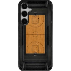 Coque Samsung Galaxy S24+ - Silicone rigide noir Sports 2026 Basketball