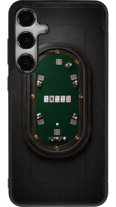 Coque Samsung Galaxy S24+ - Silicone rigide noir Sports 2026 Poker