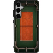 Coque Samsung Galaxy S24+ - Silicone rigide noir Sports 2026 Tennis