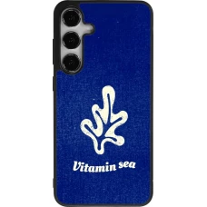 Samsung Galaxy S24+ Case Hülle - Silikon schwarz Vitamin sea Summer 2026