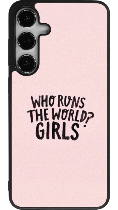 Coque Samsung Galaxy S24+ - Silicone rigide noir Womens day 2026 3