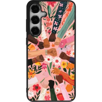 Coque Samsung Galaxy S24+ - Silicone rigide noir Womens day 2026 8