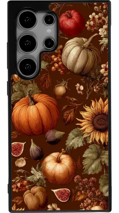 Coque Samsung Galaxy S24 Ultra - Silicone rigide noir Autumn 26 Autumn still life