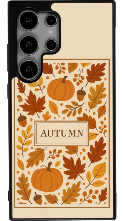 Coque Samsung Galaxy S24 Ultra - Silicone rigide noir Autumn 26 Hello autumn