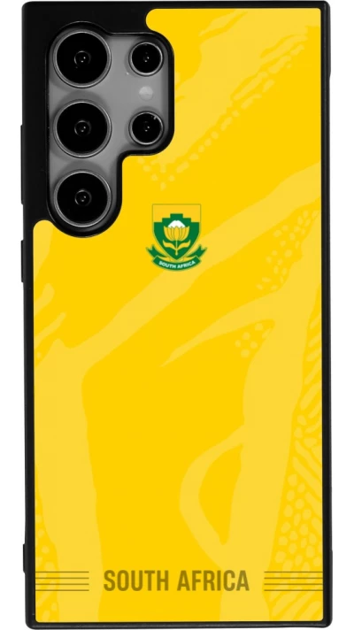 Samsung Galaxy S24 Ultra Case Hülle - Silikon schwarz Südafrika 2026 personalisierbares Fussballtrikot
