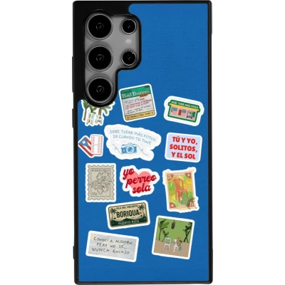 Coque Samsung Galaxy S24 Ultra - Silicone rigide noir Seals of the Dominican Republic DTMF