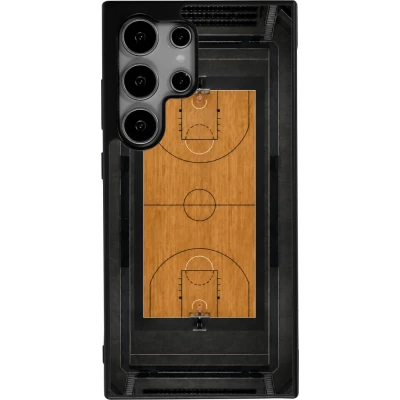 Coque Samsung Galaxy S24 Ultra - Silicone rigide noir Sports 2026 Basketball