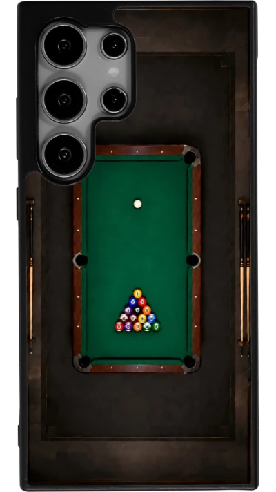 Coque Samsung Galaxy S24 Ultra - Silicone rigide noir Sports 2026 Billard