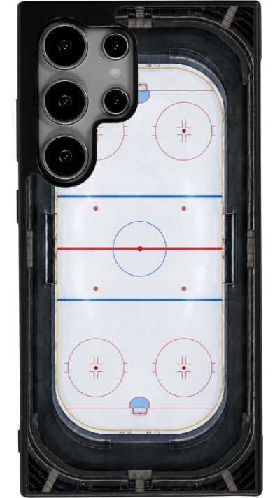 Coque Samsung Galaxy S24 Ultra - Silicone rigide noir Sports 2026 Hockey