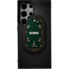 Coque Samsung Galaxy S24 Ultra - Silicone rigide noir Sports 2026 Poker