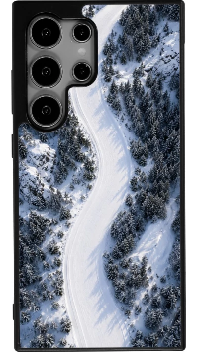 Coque Samsung Galaxy S24 Ultra - Silicone rigide noir Sports 2026 Ski