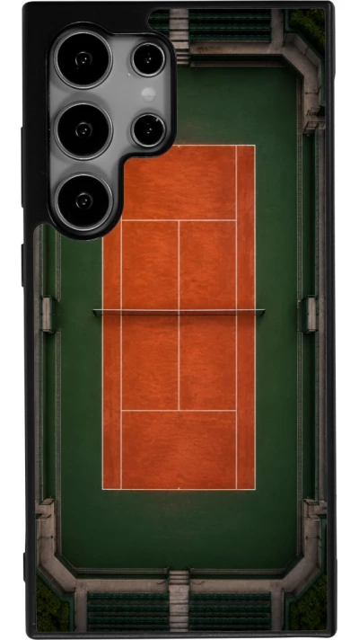 Coque Samsung Galaxy S24 Ultra - Silicone rigide noir Sports 2026 Tennis