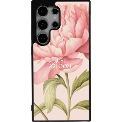 Coque Samsung Galaxy S24 Ultra - Silicone rigide noir Just Bloom Spring 2026
