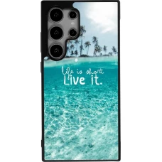 Samsung Galaxy S24 Ultra Case Hülle - Silikon schwarz Summer 18 24