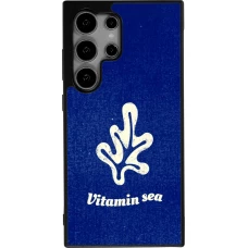 Samsung Galaxy S24 Ultra Case Hülle - Silikon schwarz Vitamin sea Summer 2026