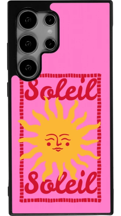 Coque Samsung Galaxy S24 Ultra - Silicone rigide noir Sun sun 2026