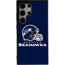 Samsung Galaxy S24 Ultra Case Hülle - Silikon schwarz Super Bowl 26 Seattle 3
