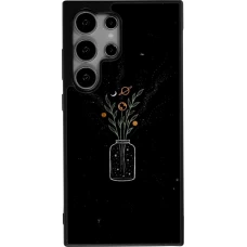Samsung Galaxy S24 Ultra Case Hülle - Silikon schwarz Vase black