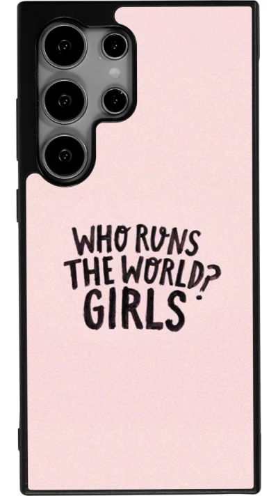 Coque Samsung Galaxy S24 Ultra - Silicone rigide noir Womens day 2026 3