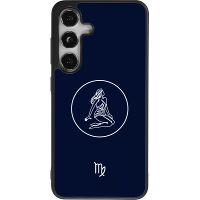 Samsung Galaxy S25 Case Hülle - Silikon schwarz Astrologie Jungfrau