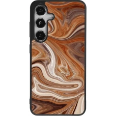Coque Samsung Galaxy S25 - Silicone rigide noir Autumn 2024 marbe