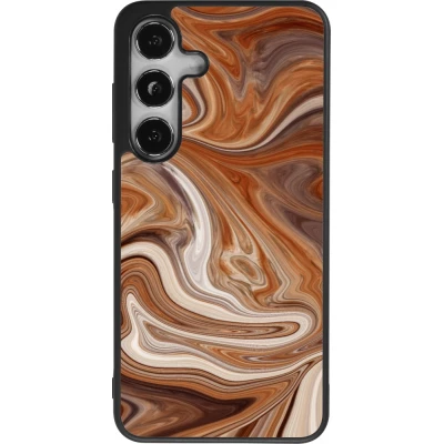 Coque Samsung Galaxy S25 - Silicone rigide noir Autumn 2024 marbe