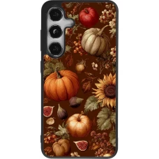 Coque Samsung Galaxy S25 - Silicone rigide noir Autumn 26 Autumn still life