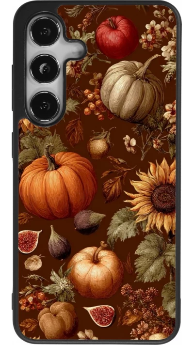 Coque Samsung Galaxy S25 - Silicone rigide noir Autumn 26 Autumn still life
