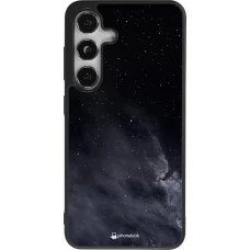Samsung Galaxy S25 Case Hülle - Silikon schwarz Black Sky Clouds