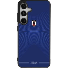 Samsung Galaxy S25 Case Hülle - Silikon schwarz Japan 2026 personalisierbares Fussballtrikot
