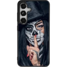Samsung Galaxy S25 Case Hülle - Silikon schwarz Halloween 18 19