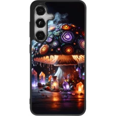 Coque Samsung Galaxy S25 - Silicone rigide noir Halloween Potion Magic