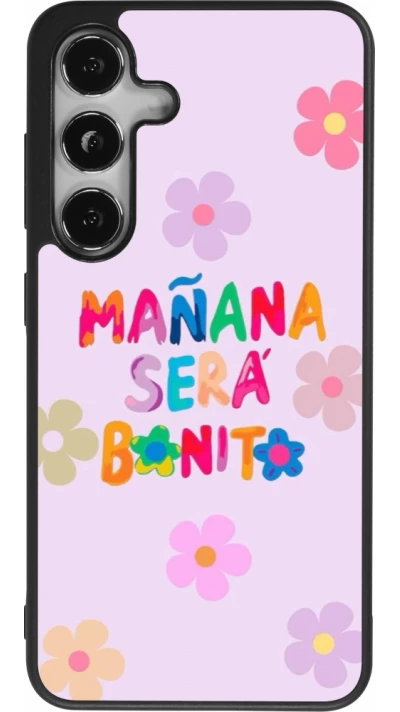 Coque Samsung Galaxy S25 - Silicone rigide noir Karol G Manana sera bonito