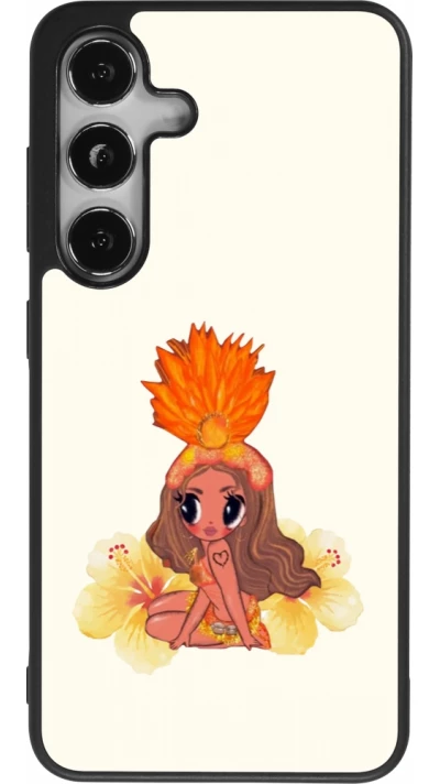 Coque Samsung Galaxy S25 - Silicone rigide noir Karol G Tropicoqueta
